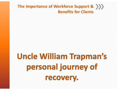 The Importance of Workforce Support & Benefits for Clients » Various support networks in NSW ˃ The Aboriginal Drug & Alcohol Network (ADAN) & ADAN Leadership Group