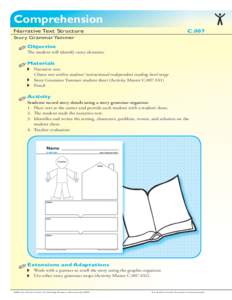 Comprehension Narrative Text Structure C.007  Story Grammar Yammer