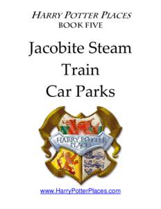 Fort William (Site #59) Jacobite Steam Train Car Parks