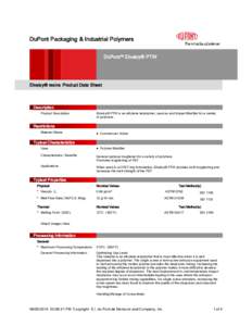 Datasheet - Elvaloy® PTW