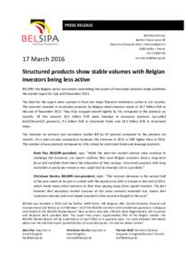 Microsoft Word - PRESS RELEASE_BELSIPA_MarketReportHY2_2015_17March2016_FINAL_ENG_public.docx