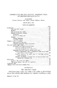 INHERITANCE I N T H E ASEXUAL REPRODUCTION  OF C E N T R O P Y X I S ACULEATA F. M. ROOT Zoological Laboratory, Johns Hopkins University, Baltimore, M w y l a n d [Received June 9, 19171