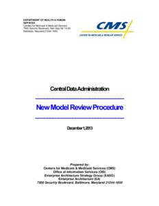 CDA New Model Review Process