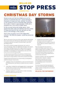 WILLIS ED  STOP PRESS FEBRUARY[removed]Christmas Day Storms