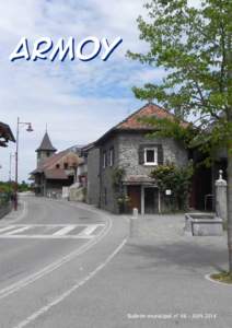 ARMOY  Bulletin municipal n° 48 - JUIN 2014 . .