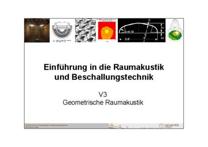 Microsoft PowerPoint - V3_Raumakustik_Beschallungstechnik_geometrischeRaumakustik