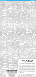 C4 • THURSDAY, JULY 17, 2014 months in jail $[removed]; 432; Bail Jumping $500 ﬁne and/or (6) months in jail $[removed]; 433; Failure to Obey a