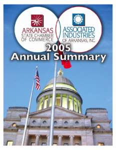 Arkansas State Chamber Annual Summary Report