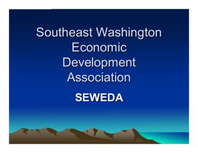 Southeast Washington Economic Development Association SEWEDA