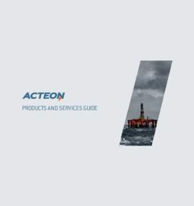 Subsea / Acteon / Acteon Group Ltd / Energy in the United Kingdom / Petroleum