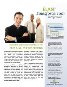 ÉLAN  ™ Salesforce.com Integration