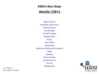 Special education / Pervasive developmental disorders / Autism / Neurological disorders / Educational psychology / Autism spectrum / Developmental disability / Assured Income for the Severely Handicapped / Asperger syndrome / Health / Psychiatry / Medicine