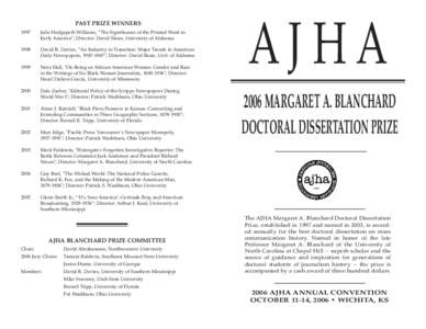 Oak Ridge Associated Universities / Jackson metropolitan area / Jackson /  Mississippi / Mississippi Blues Trail / Blanchard / American Journalism Historians Association / The Advocate / Mississippi / Geography of the United States / Association of Public and Land-Grant Universities