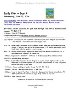 Microsoft Word - DRS 2014 sojourn Day Plan Day 4