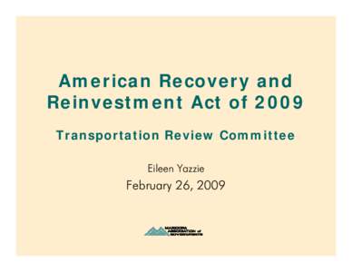 Microsoft PowerPoint - Federal Stimulus TRC[removed]ppt