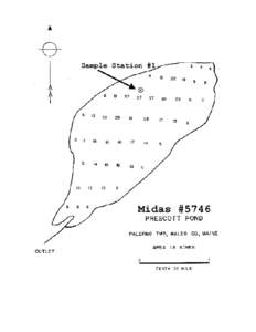 PRESCOT POND Palermo Twp., Waldo County U.S.G.S. Palermo, Maine Fishes Brook trout Minnows