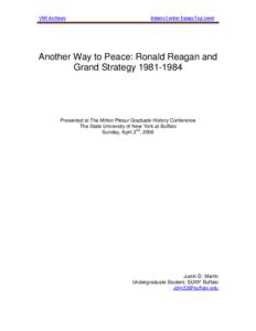 Foreign relations of the Soviet Union / Iran–Contra affair / Ronald Reagan / Presidency of Ronald Reagan / Détente / Mikhail Gorbachev / Nancy Reagan / Mutual assured destruction / Political positions of Ronald Reagan / United States / Cold War / Soviet Union–United States relations