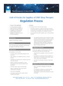 SHFCodeofPracticeCPAP-REGULATION-0414