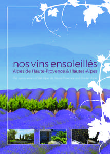 nos vins ensoleillés  Alpes de Haute-Provence & Hautes-Alpes Our sunny wines of the Alpes de Haute-Provence and Hautes-Alpes  Cave des Hautes Vignes