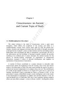 Chapter 1  D 1.1. Multidisciplinarity of the subject