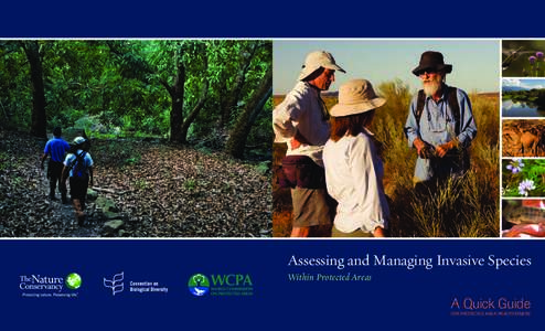 Assessing and Managing Invasive Species Within Protected Areas A Quick Guide FOR PROTECTED AREA PRACTITIONERS