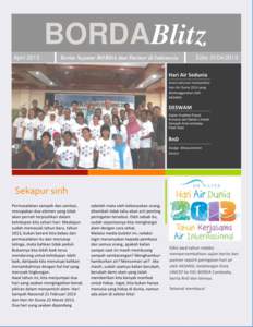   BORDABlitz AprilBerita Seputar BORDA dan Partner di Indonesia