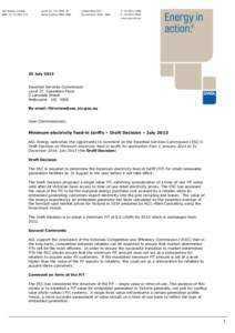 Renewable energy policy / Renewable-energy law / Electric power distribution / Feed-in tariff / AGL Energy / Photovoltaics / Electricity retailing / Distributed generation / Smart meter / Energy / Renewable energy / Electric power