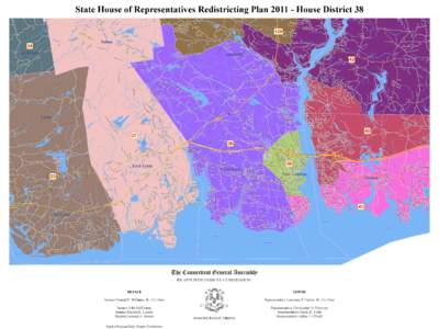 State House of Representatives Redistricting Plan[removed]House District 38 d ill R r