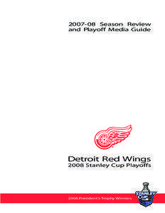 2008 DRW Playoff Media Guide