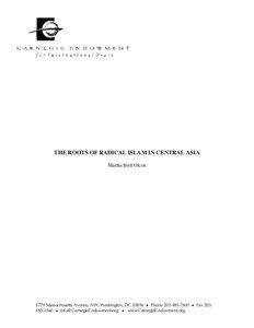 Islamism / Islam in the Soviet Union / Spiritual Administration of the Muslims of Central Asia and Kazakhstan / Islam in Uzbekistan / Islam in Central Asia / Ulama / Madrasah / Muslim world / Wahhabi / Islam / Islam in Asia / Religion