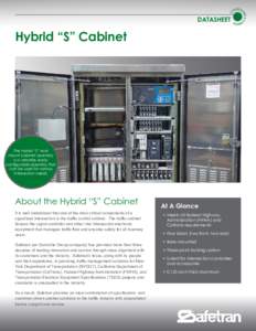 DATASHEET  Hybrid “S” Cabinet The Hybrid “S” rack mount cabinet assembly