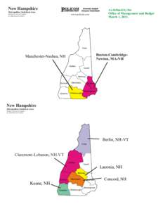 New Hampshire Metropolitan Statistical Areas POLICOM CORPORATION