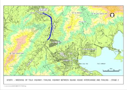 6720TH - WIDENING OF TOLO HIGHWAY /  FANLING HIGHWAY BETWEEN ISLAND HOUSE INTERCHANGE AND FANLING - STAGE 2