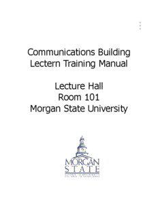 Communication Building Lecture Hall   Communications Building 