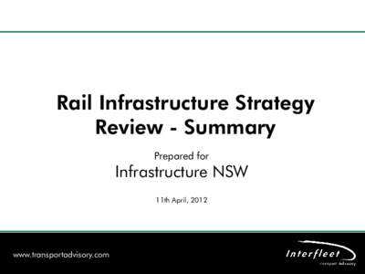 CityRail / Rail transport in Great Britain / North West railway line /  Sydney / Interfleet Technology Limited / Public transport / Rail Corporation New South Wales / Infrastructure / Proposed railways in Sydney / Rail transport in Australia / Rail transport in New South Wales / Transport