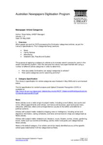 Microsoft Word - ANDP_Article_categories_v1.3.doc