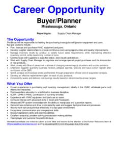 Microsoft Word - POSTING - Buyer-Planner - October[removed]SCMA.DOCX