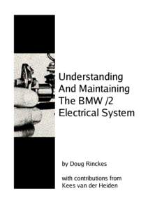 Understanding And Maintaining The BMW /2