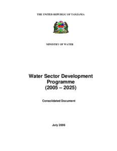 Earth / Water supply and sanitation in Ghana / Health / Africa / Water supply and sanitation in Tanzania