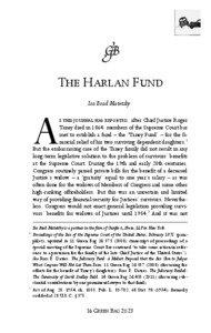    THE HARLAN FUND