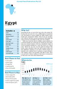 ©Lonely Planet Publications Pty Ltd  Egypt POP 83 MILLION  Why Go?