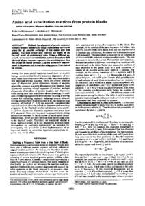 Biology / Matrices / Genetics / BLOSUM / Substitution matrix / Sequence alignment / Point accepted mutation / FASTA / BLAST / Bioinformatics / Computational phylogenetics / Science