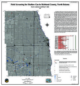 North Dakota Ge ologica l Surve y Ge ological I nvestigations No. 98 Field Screening for Shallow Gas in Richland County, North Dakota  Edward C . M ur phy, State Geologist
