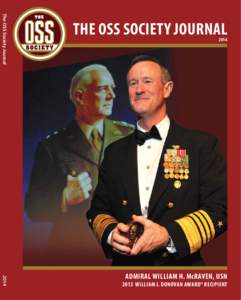 The OSS Society Journal  The OSS Society JournalSOCIETY