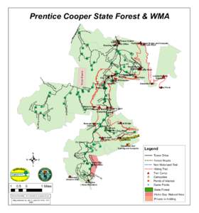 Rd  Prentice Cooper State Forest & WMA r Fo