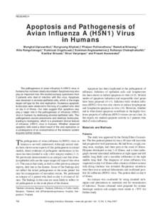 Health / Influenza A virus subtype H5N1 / HIV/AIDS / Influenza / Apoptosis / Transmission and infection of H5N1 / Orthomyxoviridae / Viral neuraminidase / Viral load / Biology / Epidemiology / Medicine