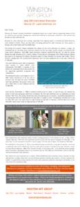 July 2014 Art Asset Overview Volume 29—Latin American Art Dear friends, Winston Art Group’s monthly newsletter is designed to give you a closer look at a particular aspect of the art world so you can best manage your