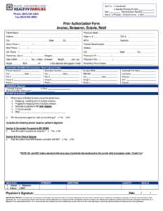 Oral Oncology Referral Form