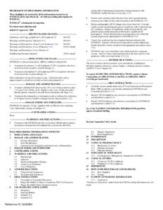 monitor these hematological parameters during treatment with ISTODAX, modify the dose as necessary[removed]HIGHLIGHTS OF PRESCRIBING INFORMATION These highlights do not include all the information needed to use ISTODAX sa