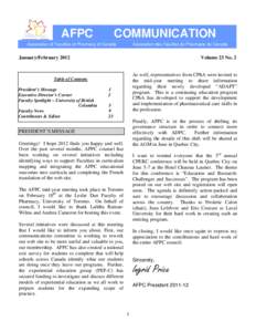 Microsoft Word - AFPC Communication  Jan-Feb 2012